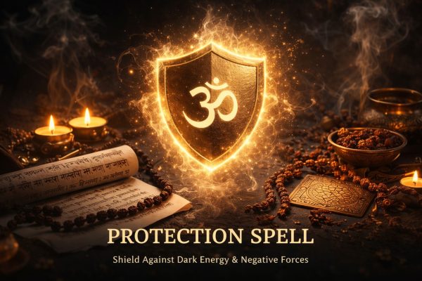 🛡️ सुरक्षा मंत्र सेवा (Protection Spell Service)  नकारात्मक ऊर्जा, काली नज़र और बुरी नीयत से आध्यात्मिक सुरक्षा